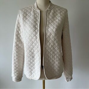 Marine Layer Quilted Bomber Jacket - Size M